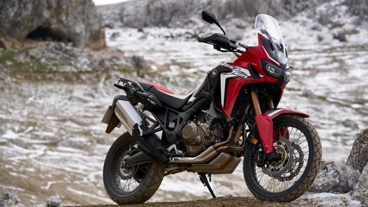 Una Honda African Twin, la seconda moto più venduta del 2019