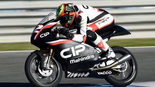 Il team Mahindra in Moto3