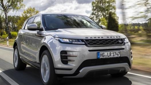 Range Rover Evoque chiude la top 10 delle segmento D più vendute in Italia