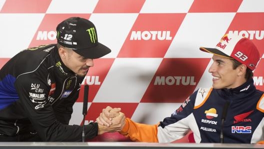 Maverick Viñales e Marc Marquez. Ciam-Cast