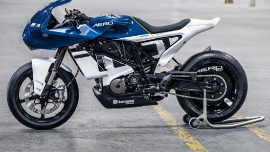 Una sportiva Husqvarna potrebbe avere un aspetto simile