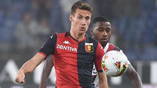 Andrea Pinamonti, 20 anni, attaccante del Genoa. Ansa