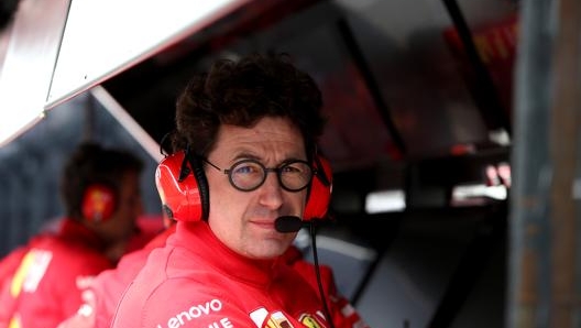 Il Team Principal Ferrari Mattia Binotto. Getty