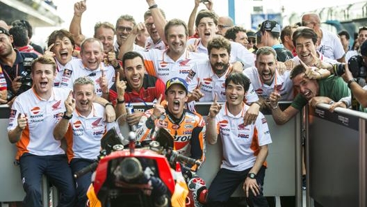 Marc Marquez vittorioso a Buriram nel 2018. Ciamillo