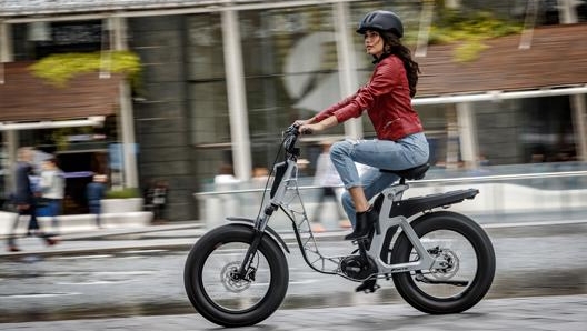 La e-bike pesa 30 chili