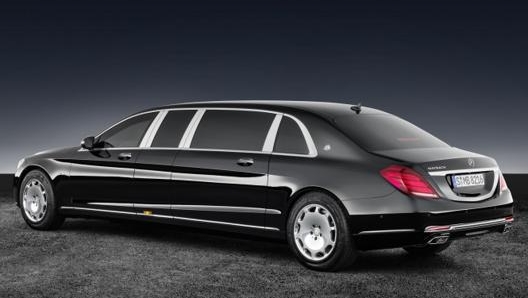 Mercedes-Benz S600 Pullman utilizzata in precedenza come vettura per trasportare il presidente russo Putin