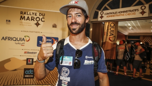 Maurizio Gerini, 50° al Rally del Marocco