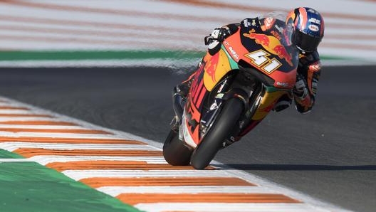 Brad Binder, 24 anni, a Valencia. Getty