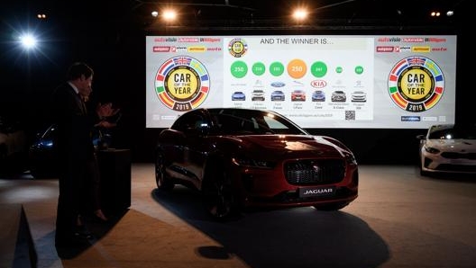 Lo scorso 4 marzo è stata incoronata Auto dell’anno 2019 la Jaguar I-Pace. Afp