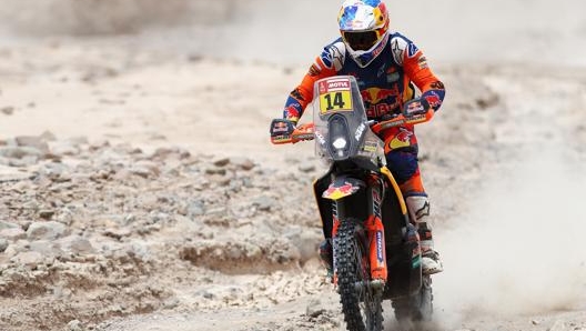 Sam Sunderland, 30 anni, impegnato nell’ultima Dakar. Getty