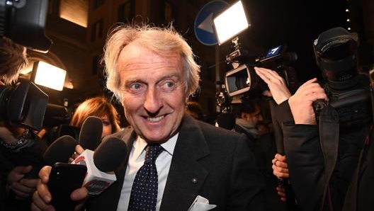 L'ex presidente della Ferrari, Luca Cordero di Montezemolo. Ansa