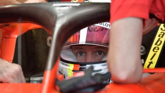 Sebastian Vettel, 32 anni, tre vittorie in Brasile. Afp