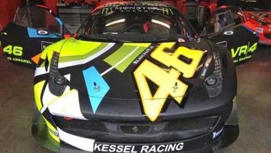 La Ferrari di Rossi al Monza Rally