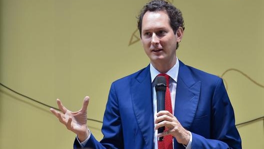 John Elkann, presidente Fca. Ansa