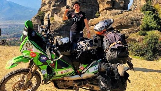 Bernardo Logar e Rebecca, ovvero la Ktm con cui ha percorso 110 mila chilometri