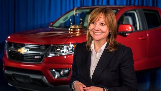 Mary Barra guida la General Motors dal 2014