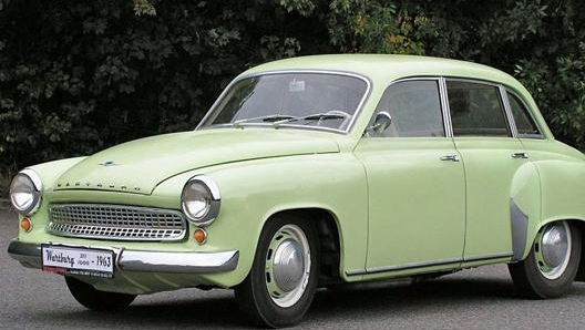 Una Wartburg 311 del 1963. Era la premium della Ddr. Krupka