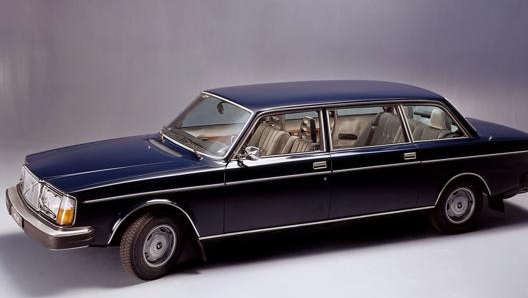 La Volvo 264 TE, limousine usata dalla nomenklatura della Germania Est