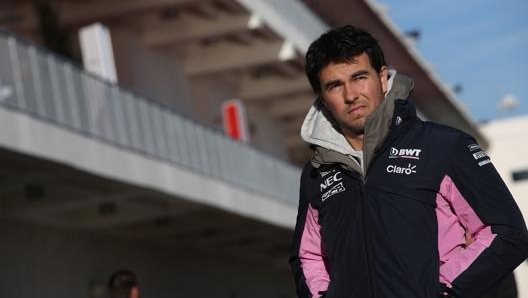 Il messicano Sergio Perez. LaPresse