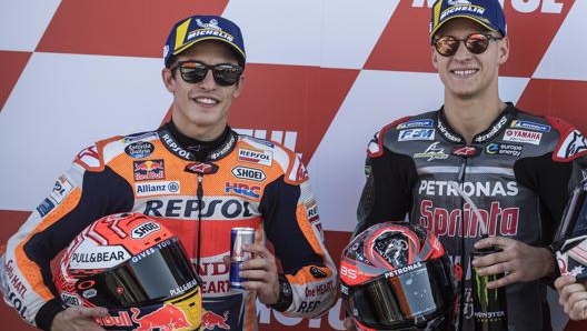 Marc Marquez e Fabio Quartararo. Ciam-Cast