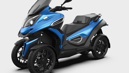 Il nuovo eQooder elettrico in mostra nello stand Quadro Vehicles a Eicma 2019