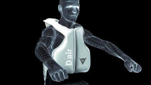 Un airbag moto prodotto da Dainese