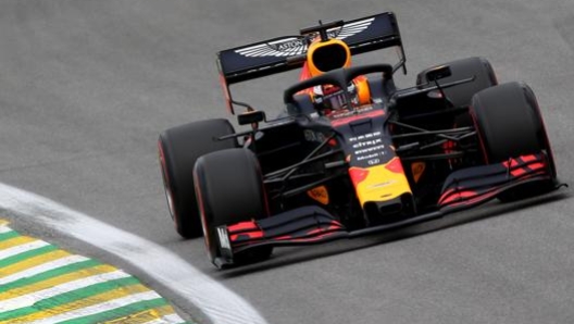 Max Verstappen in azione, seconda pole stagionale. Getty