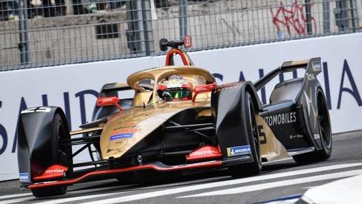 Jean-Eric Vergne, francese, 29 anni, alla guida della sua Techeetah durante il Rome E-Prix 2019 AFP