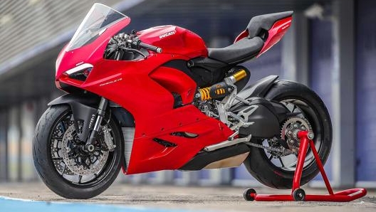 La Panigale V2 pesa 200 kg in ordine di marcia