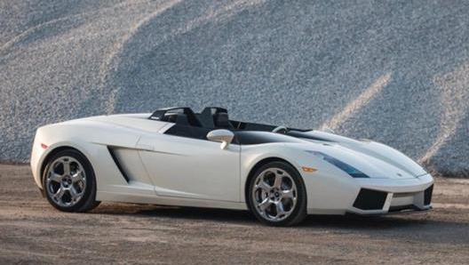 La Lamborghini Concept S, “barchetta” futuristica su base Gallardo creata dal capo del Centro Stile Lamborghini Donckerwolke