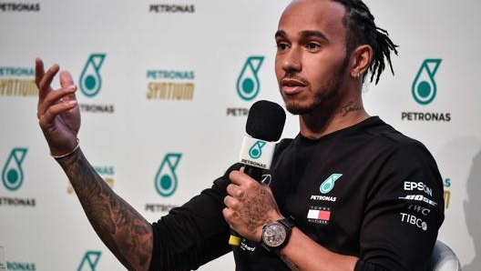 Lewis Hamilton, 34 anni, a San Paolo. Afp