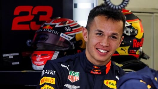 Alexander Albon, 23 anni. Epa