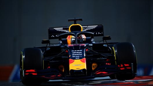 La Red Bull guidata da Max Verstappen, 22 anni. Getty