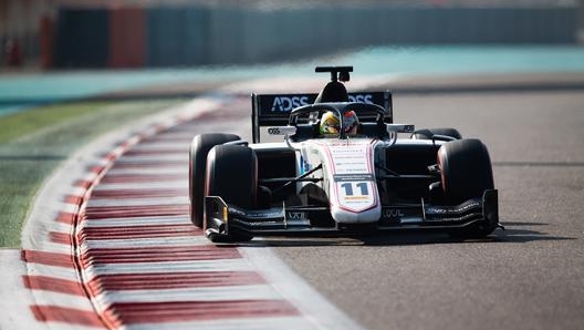 Louis Delétraz durante la seconda giornata di prove ad Abu Dhabi