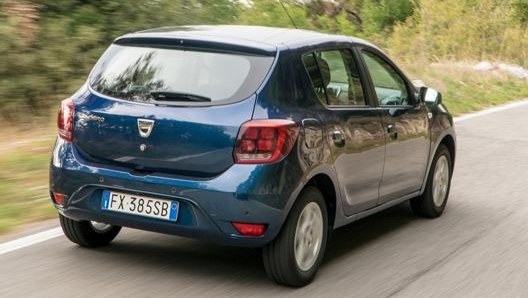 La Dacia Sandero è in vendita a partire da 7.600 euro