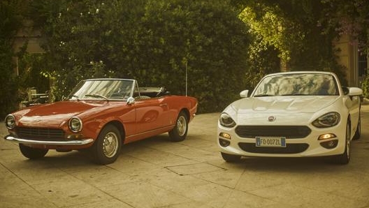 La vecchia e la nuova 124 spider