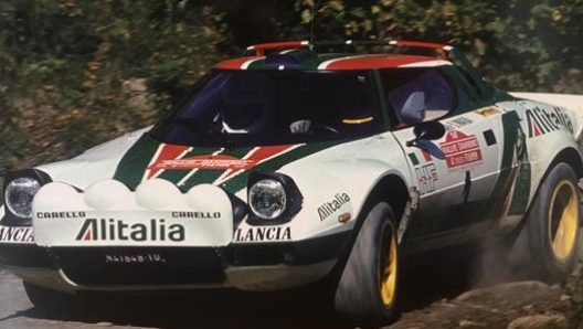 L’indimenticabile livrea Alitalia della Lancia Stratos HF