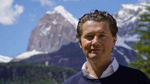 Il sindaco di Cortina Gianpietro Ghedina, 53 anni