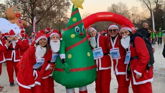 A Milano la Babbo Running si è corsa sabato scorso, 14 dicembre