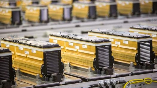 Un impianto di produzione di batterie