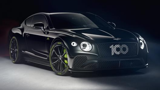 Una griglia “100” opzionale ricorda le celebrazioni del centenario in casa Bentley