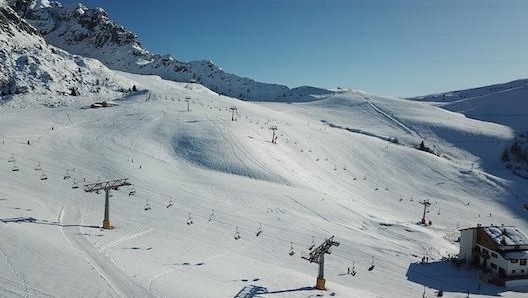 Le piste ai Piani di Bobbio, in Valsassina, nel Lecchese, non distanti da Milano