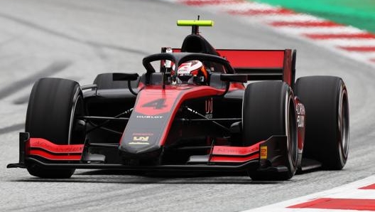 Callum Ilott in azione in Austria