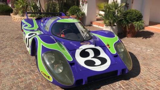 La Porsche 917 LH del 1970 dalla livrea “psichedelica”