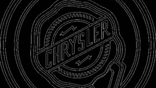 Il logo Chrysler, prima dell’arrivo del Pentagono