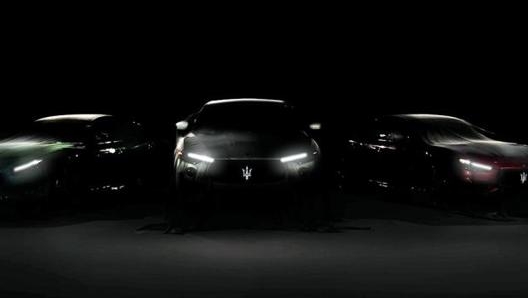 Il teaser della nuova gamma Trofeo di Maserati