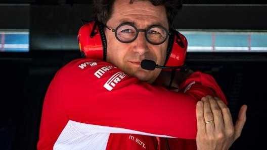 Mattia Binotto, team principal Ferrari. Afp