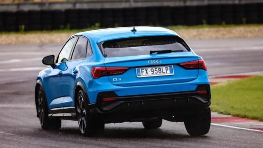 Da guidare l’Audi Q3 Sportback è divertente e confortevole, se si va piano consuma poco. Bruciamonti