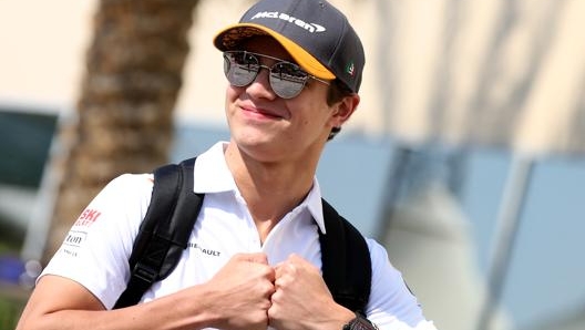 Lando Norris, pilota McLaren. Getty