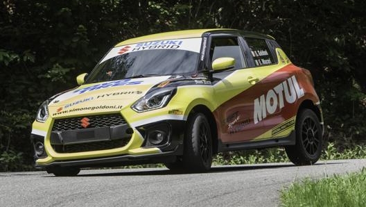 La Suzuki Swift R1 è la prima auto da rally ibrida